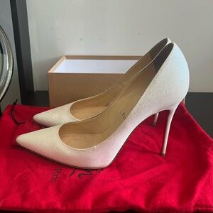 Christian Louboutin Décolleté 554 100 Glitter Mini